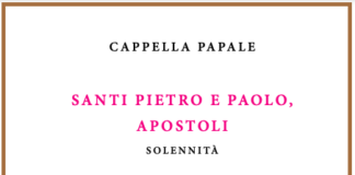 Scarica il Libretto della Celebrazione: Solennità dei Santi Pietro e Paolo apostoli