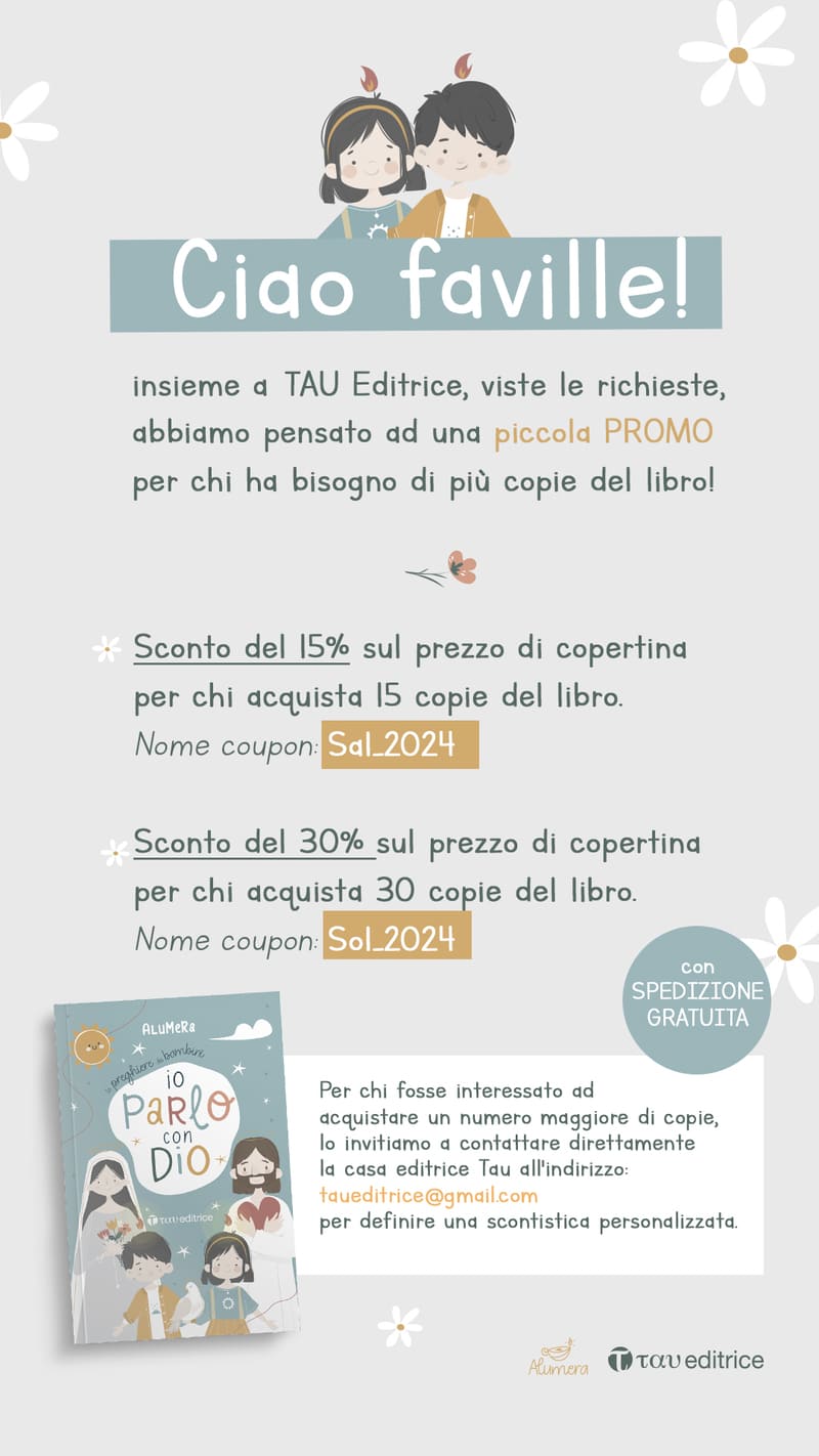 sconti libro io parlo con dio
