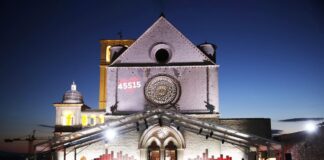 basilica di assisi - con il cuore