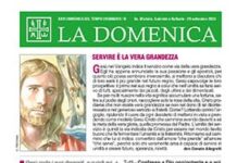 foglietto la domenica del 29 settembre 2024