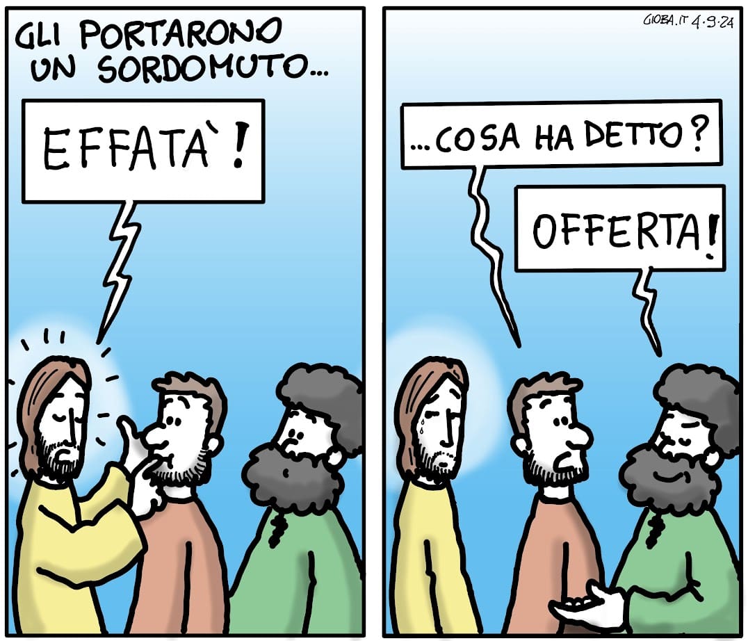 La vignetta di don Giovanni Berti