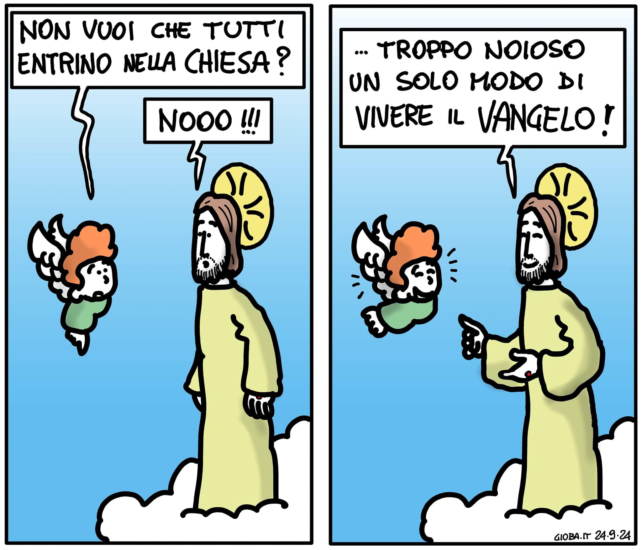 La vignetta di don Giovanni Berti