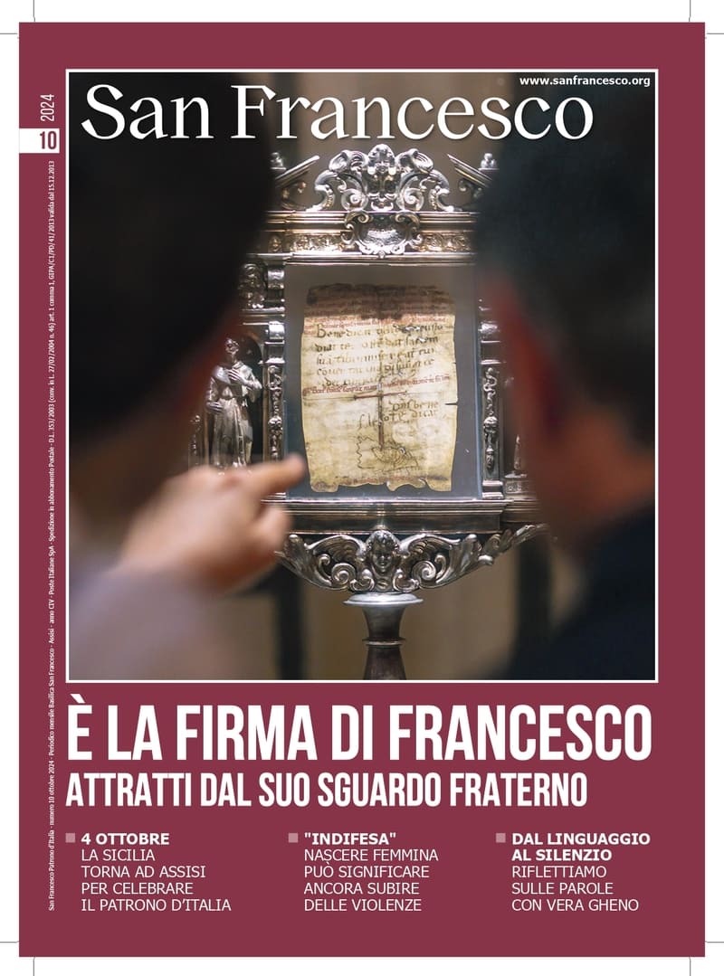 copertina rivista san francesco