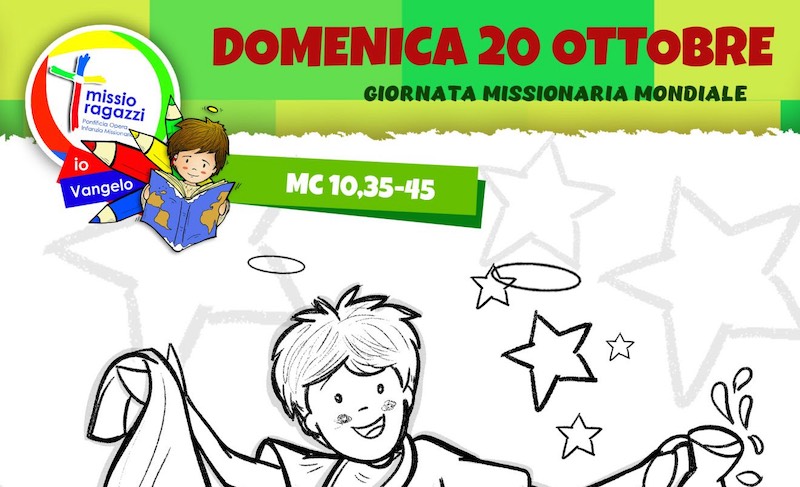 missio ragazzi 20 ottobre 2024