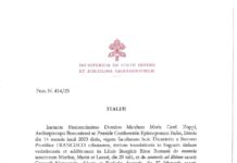 Decreto dell’undici ottobre 2024 dal Dicastero per il Culto Divino e la Disciplina dei Sacramenti