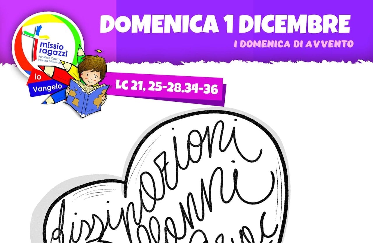 missio ragazzi 1 dicembre 2024