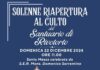 SACRO TUGURIO DI RIVOTORTO: IL SANTUARIO RIAPRE AL CULTO ALLA PRESENZA DEL COMMISSARIO CASTELLI